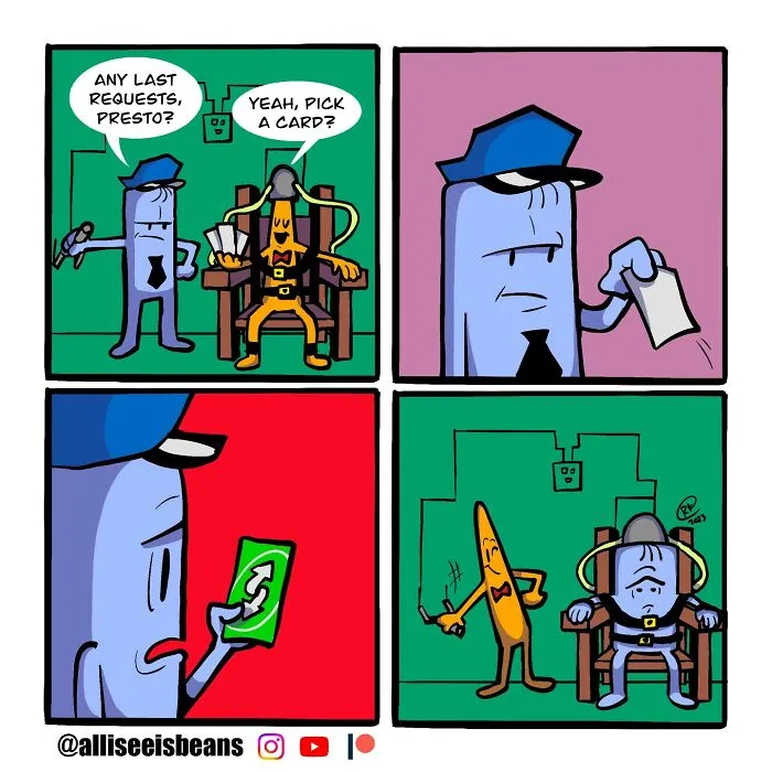 If You Enjoy Dark Humor, You Will Probably Enjoy These 40 Comics By ‘All I See Is Beans’
