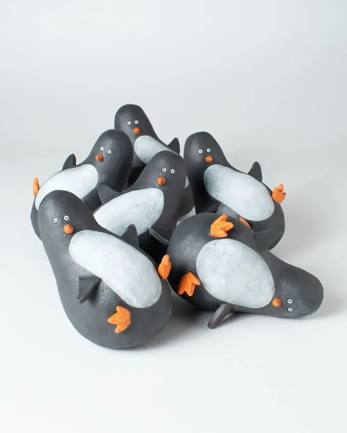 30 Quirky Ceramic Figures By Helen Burgess That Might Make You Smile