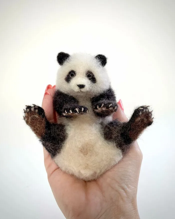 From A Playful Dog To A Wise Owl, This Artist's Needle-Felted Animals Might Make Your Day (30 Pics)