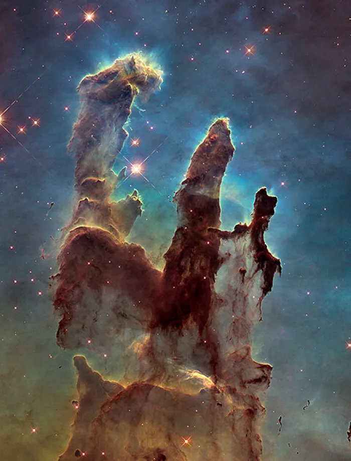 Pillars In The Eagle Nebula