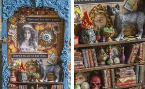 I Made Gypsy Fortune Teller Diorama