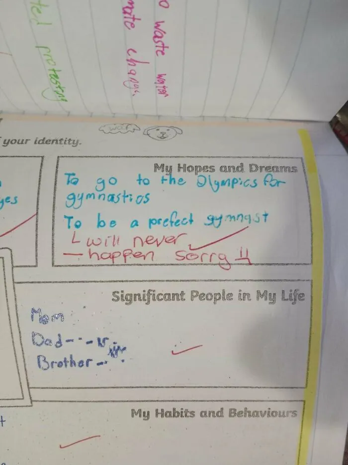 Uninspiring Teacher Comment