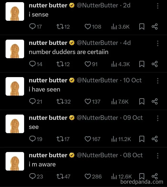 You Ok Nutter Butter?