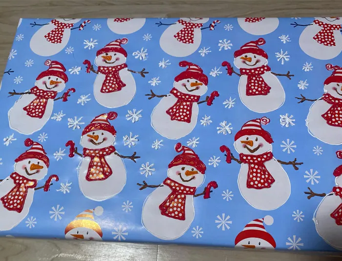 My Sister Is Blind. This Year I’m Making Her Christmas Wrap Tactile With Puffy Paint!