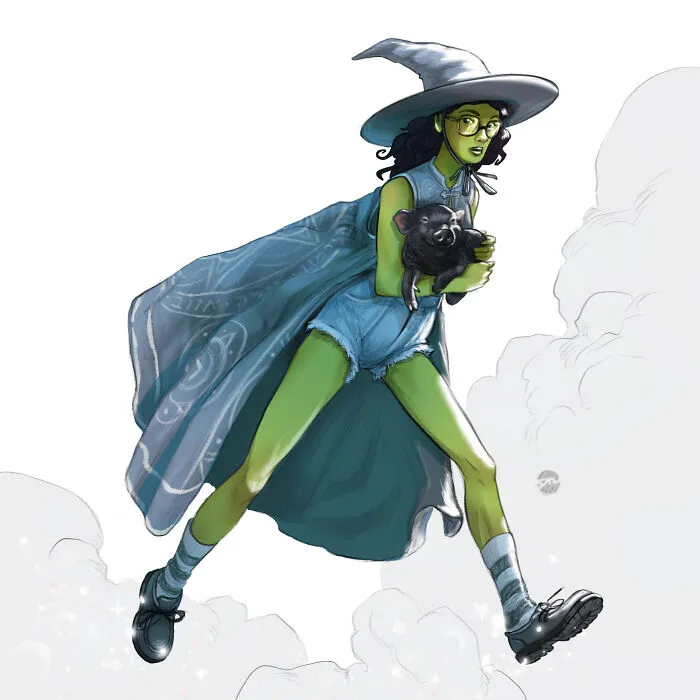 I Illustrated These 30 Characters And Their Various Creature Companions