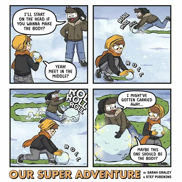20 Hilariously Relatable Comics By Sarah Graley About Life With Her Husband And Four Cats (New Pics)