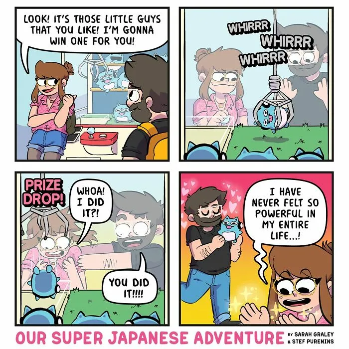 20 Hilariously Relatable Comics By Sarah Graley About Life With Her Husband And Four Cats (New Pics)