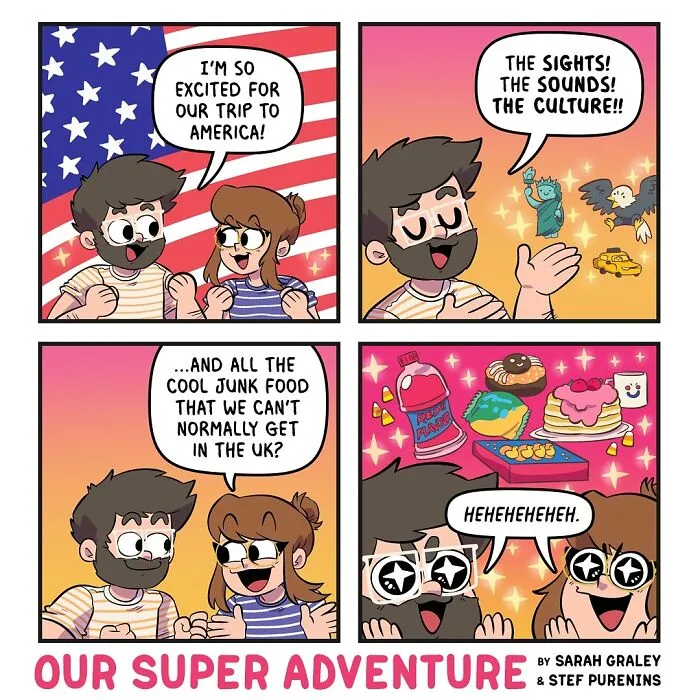 20 Hilariously Relatable Comics By Sarah Graley About Life With Her Husband And Four Cats (New Pics)
