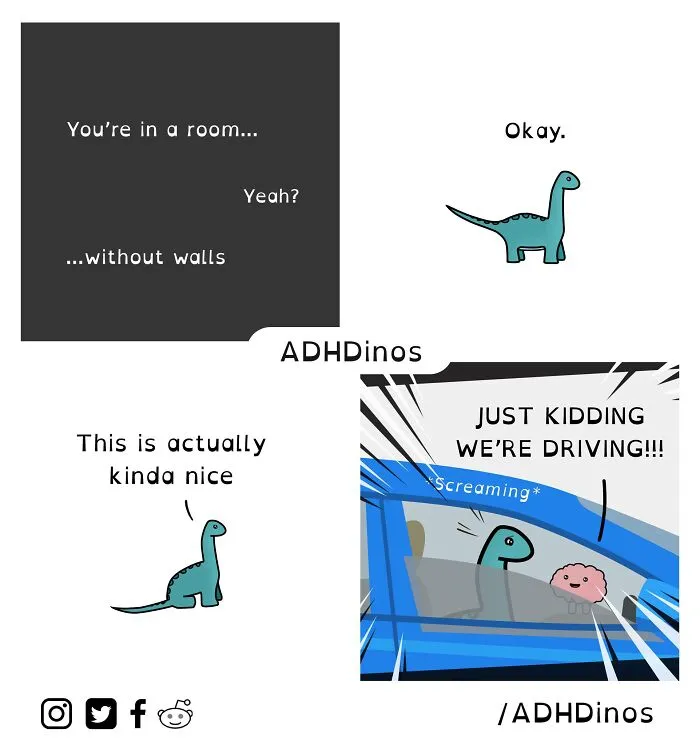 This Artist Brings The Struggles Of ADHD To Life Through Humor In 20 Comics (New Pics)