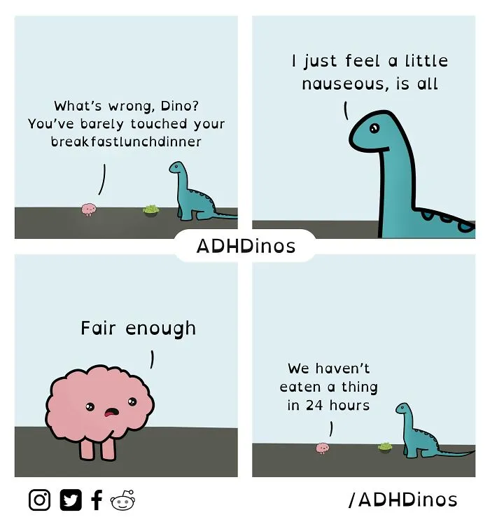 This Artist Brings The Struggles Of ADHD To Life Through Humor In 20 Comics (New Pics)