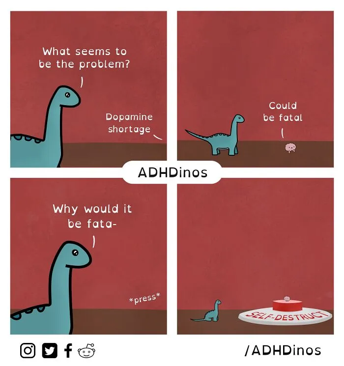 This Artist Brings The Struggles Of ADHD To Life Through Humor In 20 Comics (New Pics)