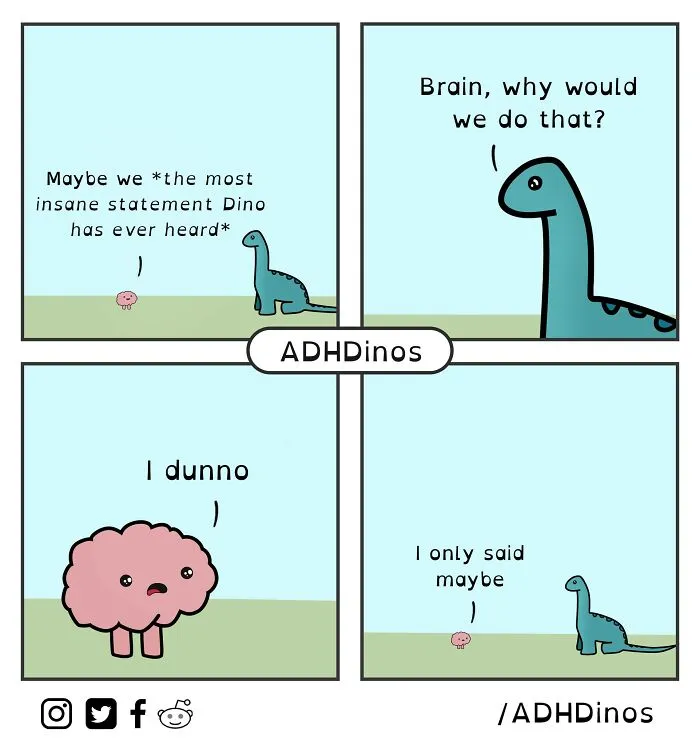 This Artist Brings The Struggles Of ADHD To Life Through Humor In 20 Comics (New Pics)