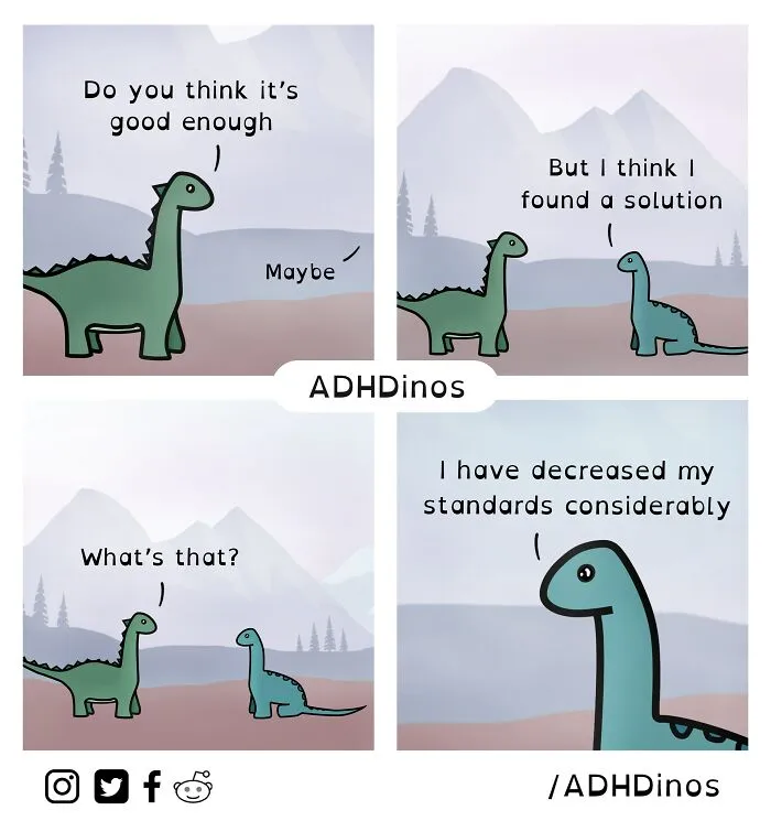 This Artist Brings The Struggles Of ADHD To Life Through Humor In 20 Comics (New Pics)
