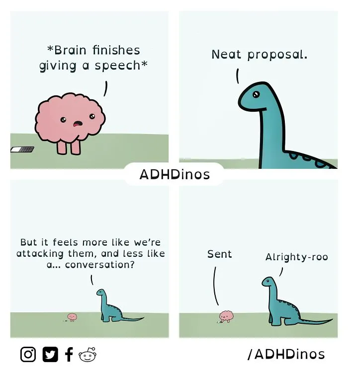 This Artist Brings The Struggles Of ADHD To Life Through Humor In 20 Comics (New Pics)