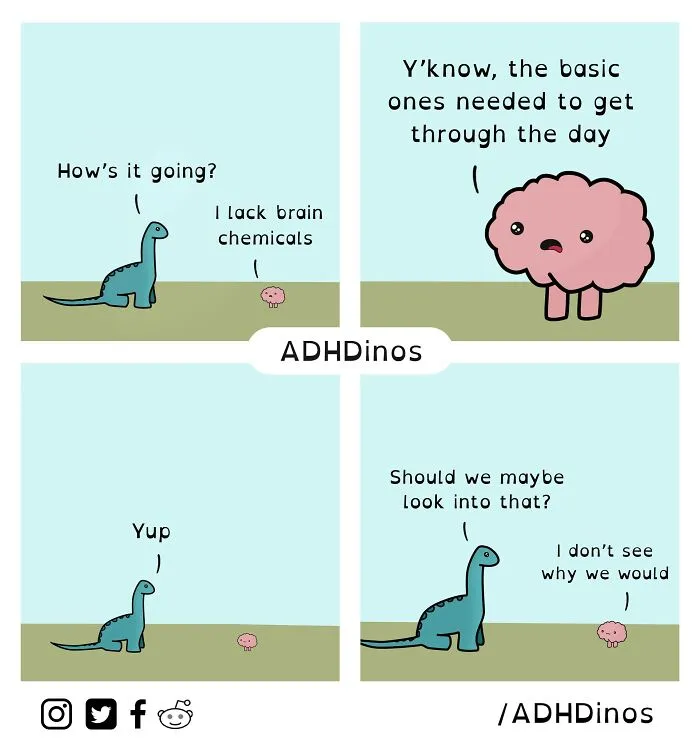 This Artist Brings The Struggles Of ADHD To Life Through Humor In 20 Comics (New Pics)