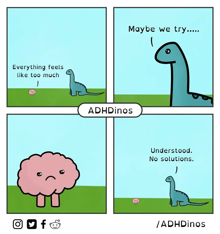 This Artist Brings The Struggles Of ADHD To Life Through Humor In 20 Comics (New Pics)
