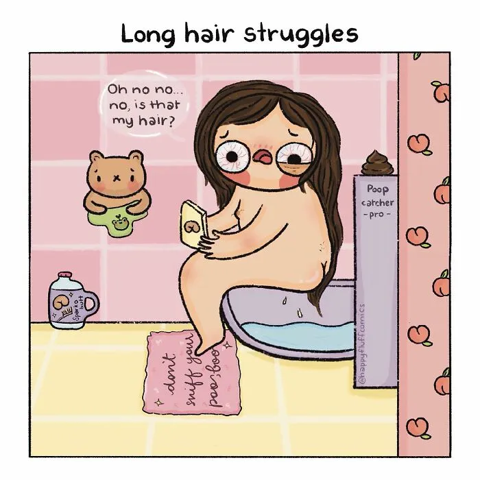 Artist Illustrates All The Daily Struggles She Runs Into With Fun And Quirky Comics (21 New Pics)