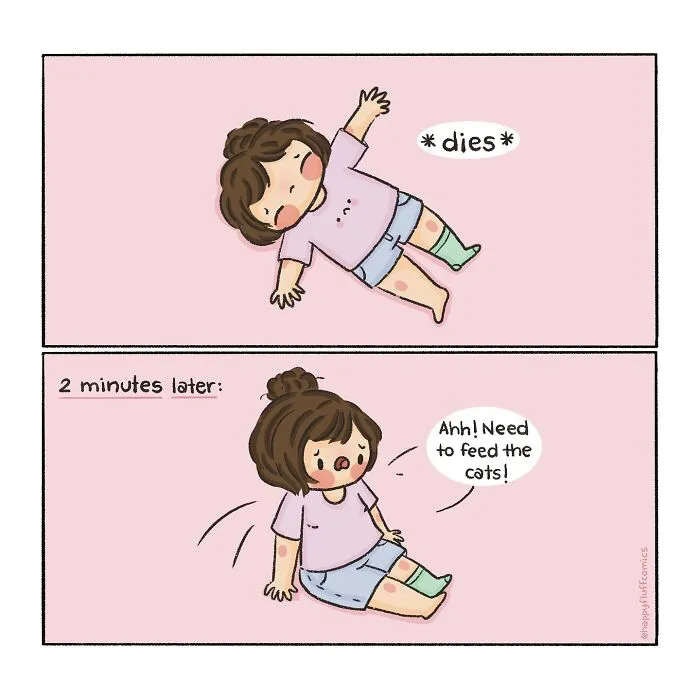 Artist Illustrates All The Daily Struggles She Runs Into With Fun And Quirky Comics (21 New Pics)