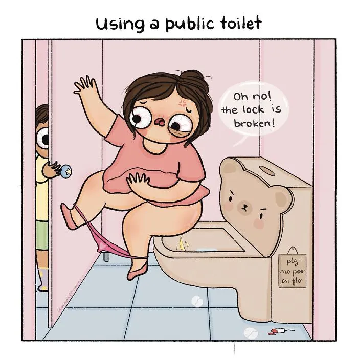 Artist Illustrates All The Daily Struggles She Runs Into With Fun And Quirky Comics (21 New Pics)