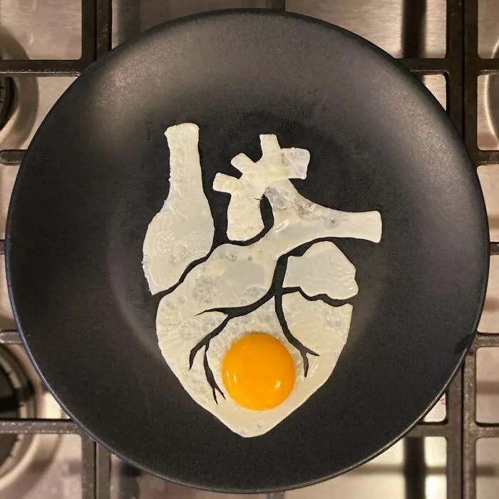 50 Creative Ways That This Artist Has Fried His Eggs (New Pics)