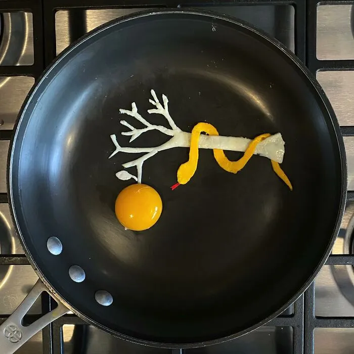 50 Creative Ways That This Artist Has Fried His Eggs (New Pics)