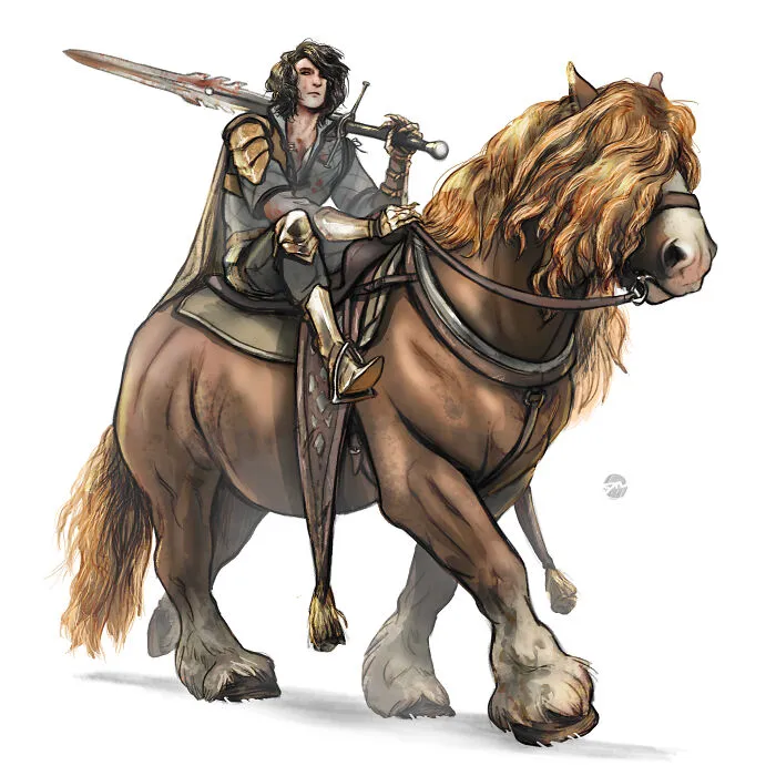 My 30 Illustrations Showcasing The Unique Bonds Between Characters And Creatures