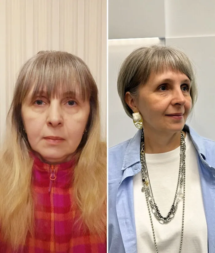 33 Incredible Before-And-After Short Hair Makeovers By This Stylist (New Pics)
