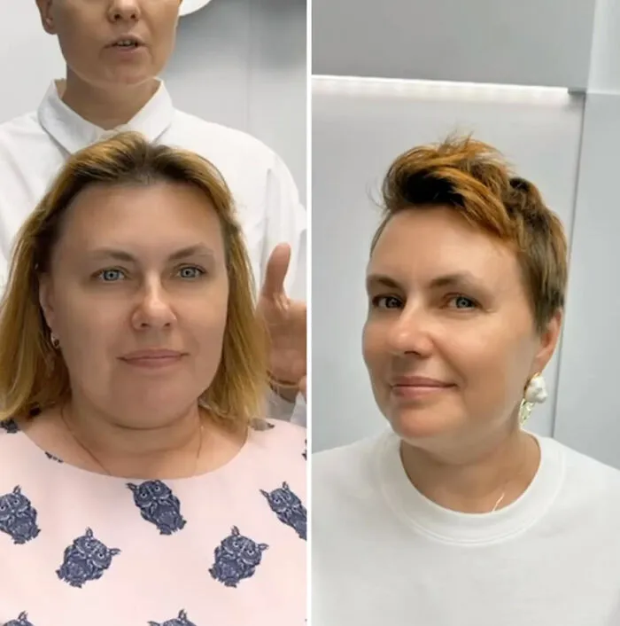 33 Incredible Before-And-After Short Hair Makeovers By This Stylist (New Pics)