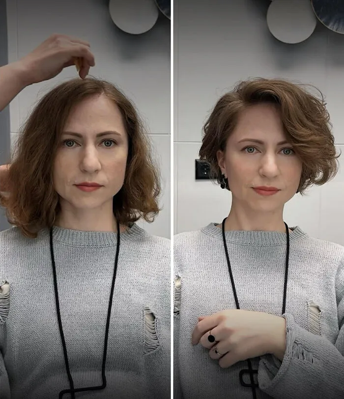 33 Incredible Before-And-After Short Hair Makeovers By This Stylist (New Pics)