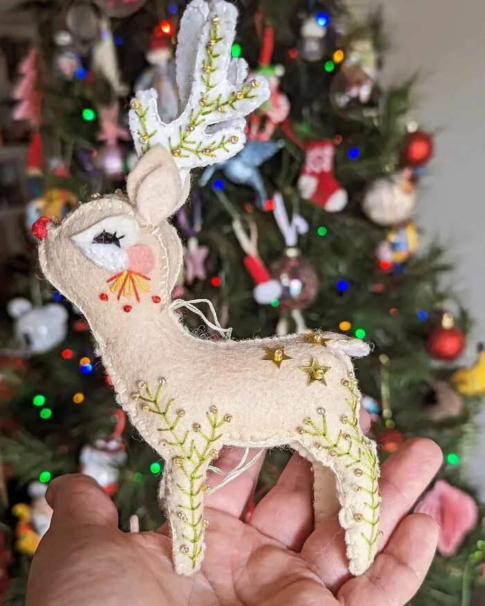 Another Little Deer, This Time For My Tree