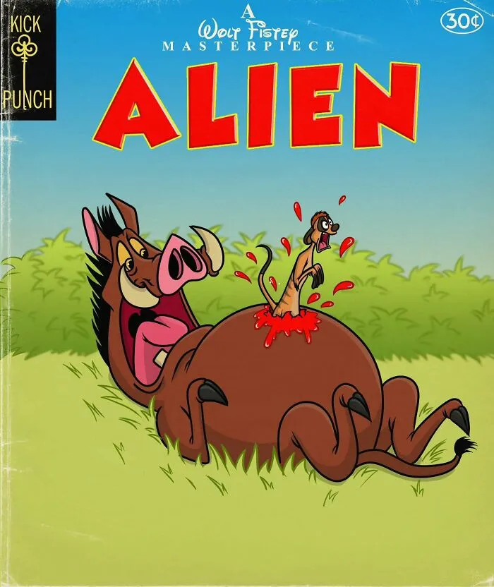 30 Horrifyingly Nostalgic Cartoon Makeovers, By This Artist (New Pics)
