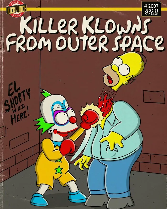 30 Horrifyingly Nostalgic Cartoon Makeovers, By This Artist (New Pics)