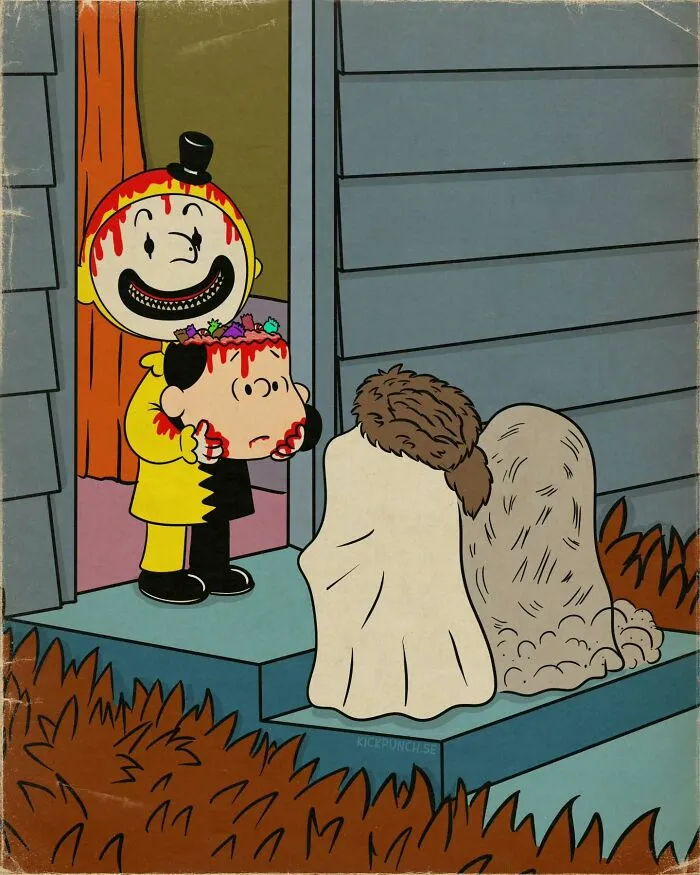 30 Horrifyingly Nostalgic Cartoon Makeovers, By This Artist (New Pics)