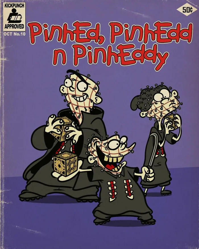 30 Horrifyingly Nostalgic Cartoon Makeovers, By This Artist (New Pics)
