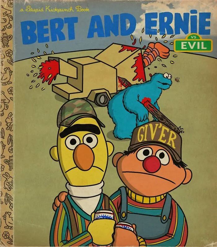 30 Horrifyingly Nostalgic Cartoon Makeovers, By This Artist (New Pics)
