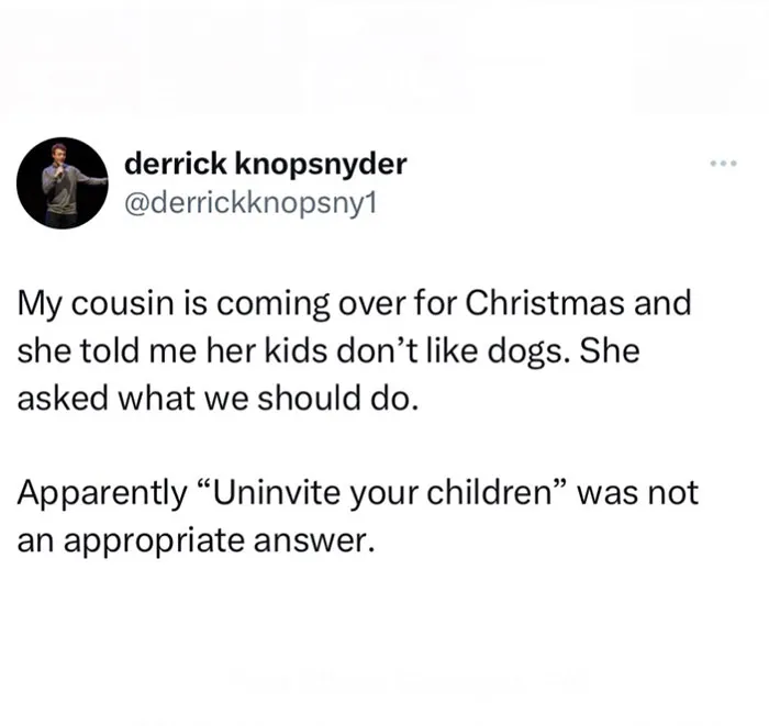 “Uninvite Your Children”