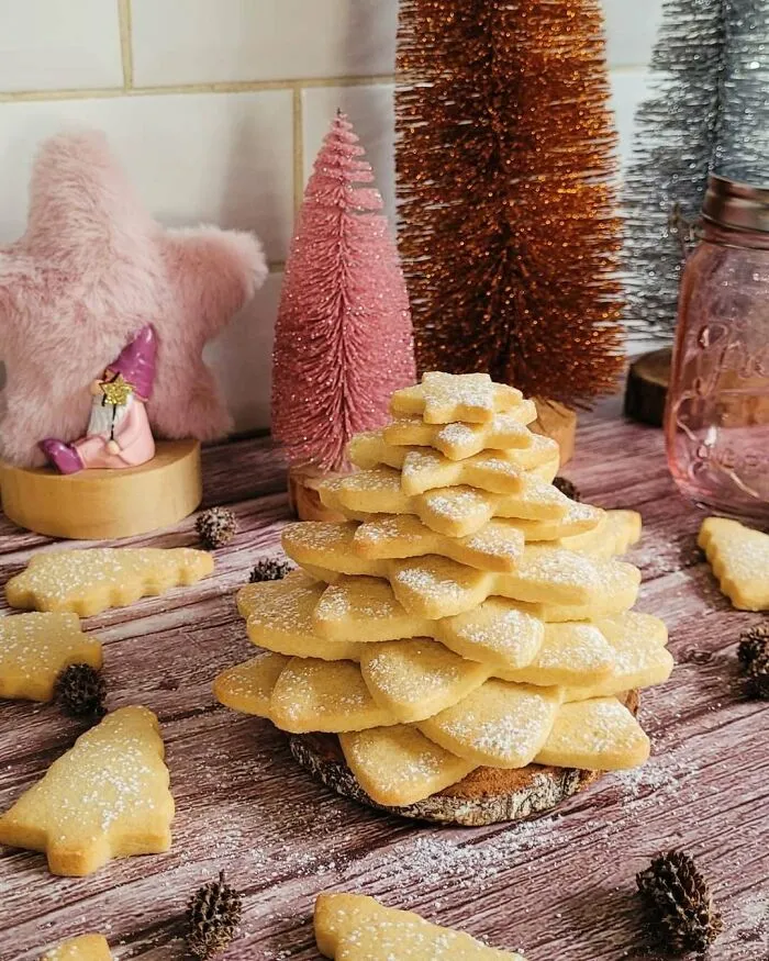 3D Christmas Tree Cookies