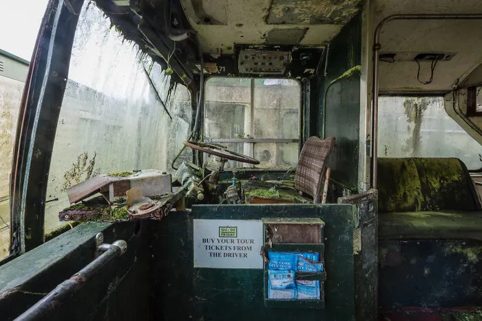 34 Photos That I Took Of Abandoned Buses Meant To Be Used For An Irish Bus Museum