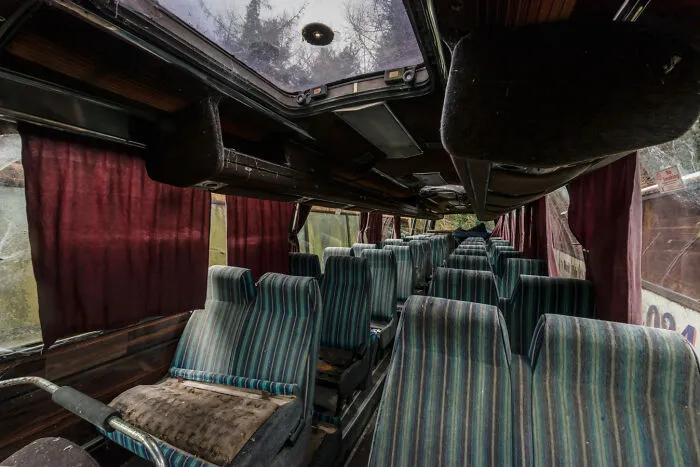 34 Photos That I Took Of Abandoned Buses Meant To Be Used For An Irish Bus Museum