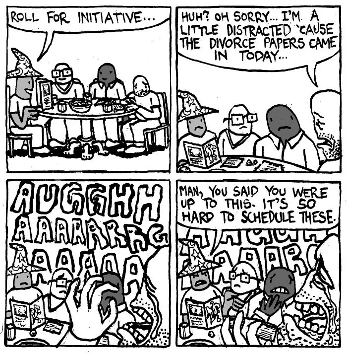 30 Comics By Alex Hood That Tackle Life’s Oddities And Dark Humor