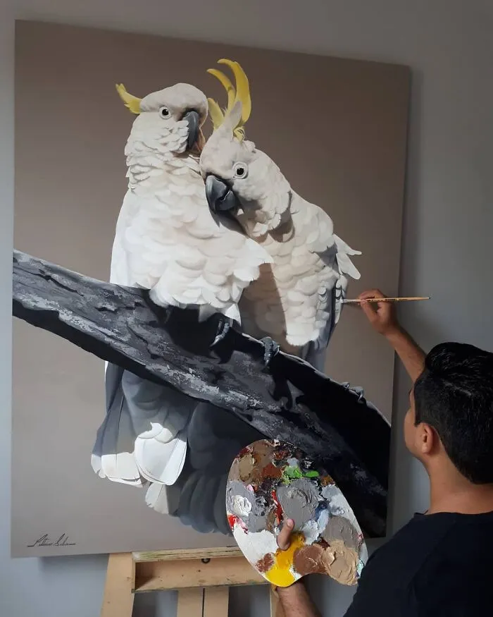 Realistic Bird Paintings By Petterson Silva (28 Pics)