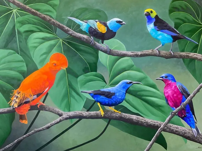 Realistic Bird Paintings By Petterson Silva (28 Pics)