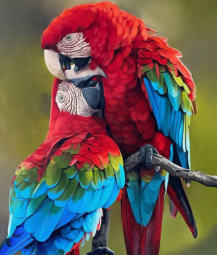 Realistic Bird Paintings By Petterson Silva (28 Pics)