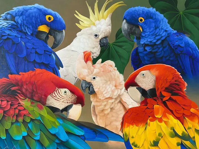 Realistic Bird Paintings By Petterson Silva (28 Pics)