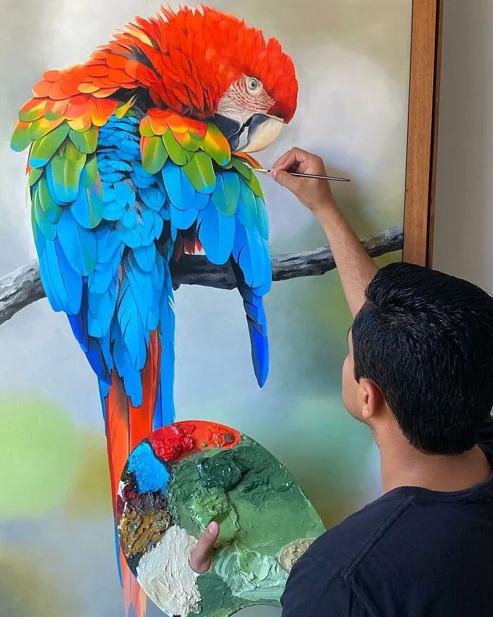 Realistic Bird Paintings By Petterson Silva (28 Pics)