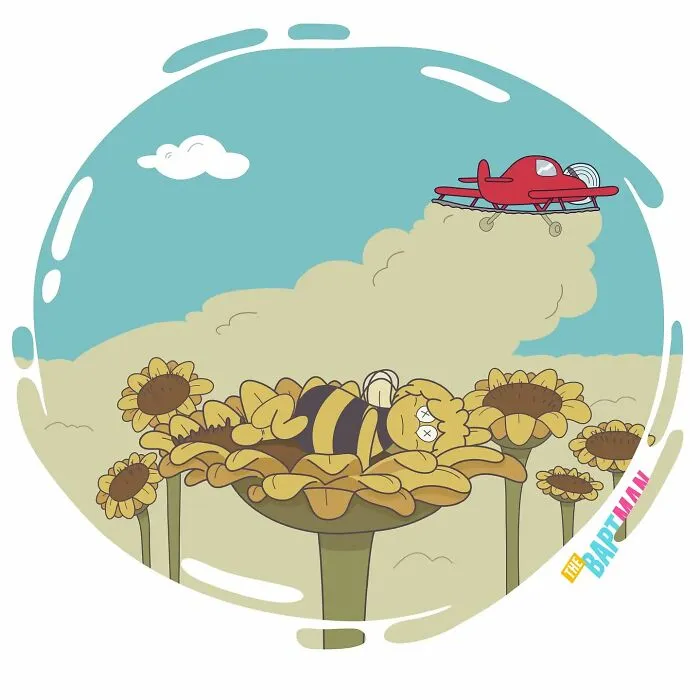 30 Thought-Provoking Comics By Baptiste Drausin Blending Pop Culture And Ecology
