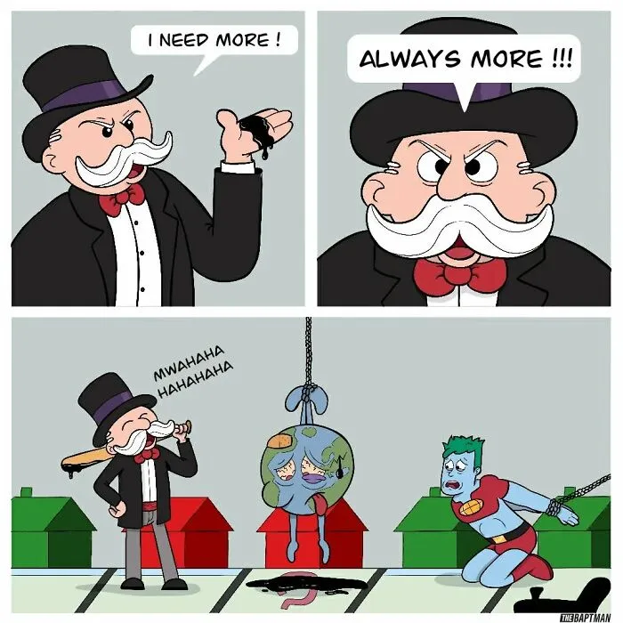30 Thought-Provoking Comics By Baptiste Drausin Blending Pop Culture And Ecology