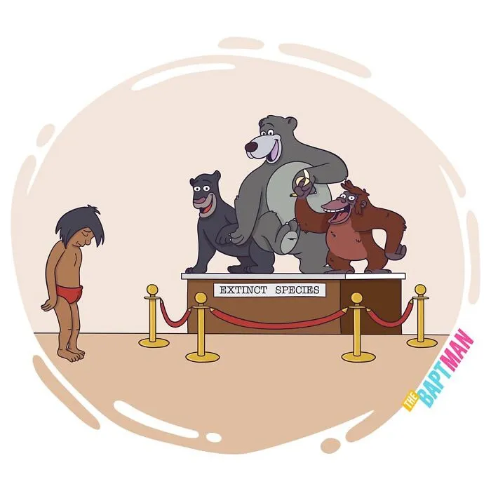 30 Thought-Provoking Comics By Baptiste Drausin Blending Pop Culture And Ecology