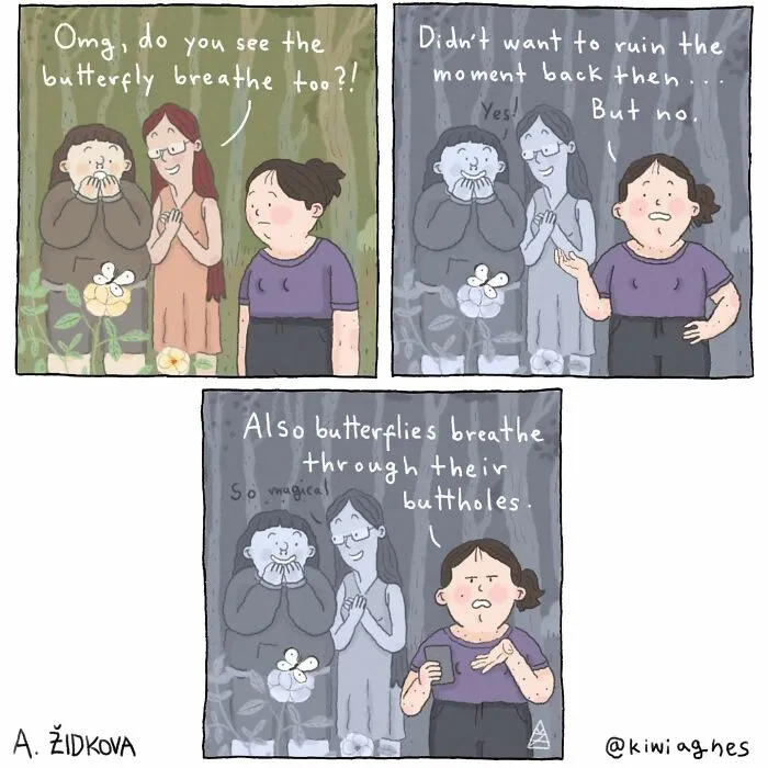 This Artist Creates Funny And Sometimes Slightly Dark Comics, And Here Are Her 20 New Works