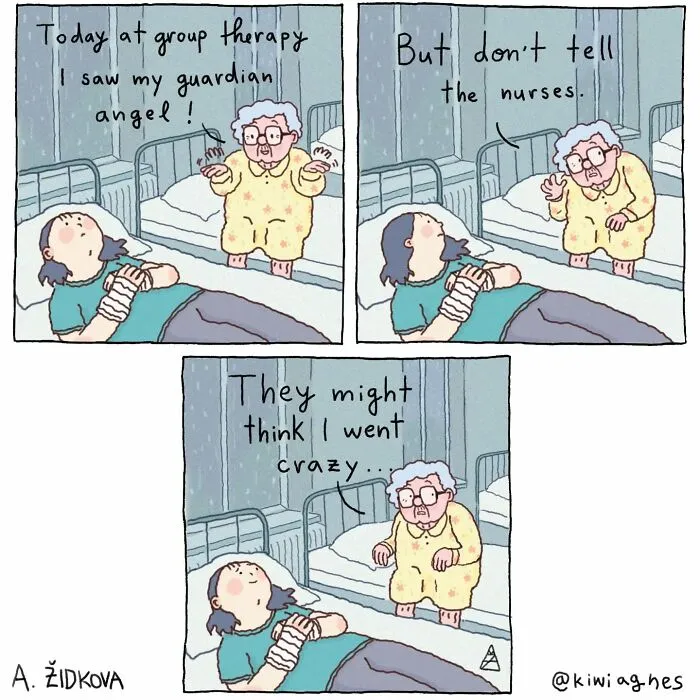 This Artist Creates Funny And Sometimes Slightly Dark Comics, And Here Are Her 20 New Works